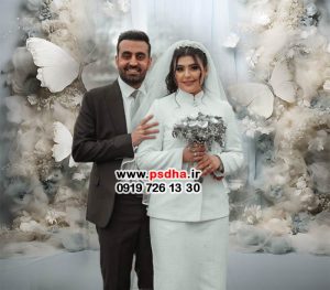 بک گراند با تم پروانه ها با کیفیت بالا