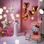 بک گراند با تم کیتی برای طراحی عکس کودک