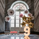 بک گراند 9 سالگی جشن تکلیفی