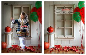 مجموعه 7 بک گراند یلدایی