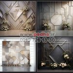 بک گراند سه بعدی عکس عروس کد 4757