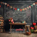 بکگراند ولنتاین عاشقانه برای عکس دو نفره کد 4561