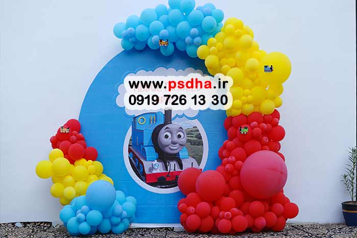 بکگراند بادکنک آرایی تولد برای سنین مختلف 