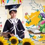 بکگراند لایه باز مدرسه و فارغ التحصیلی