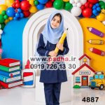 بک گراند مدرسه جشن شکوفه ها